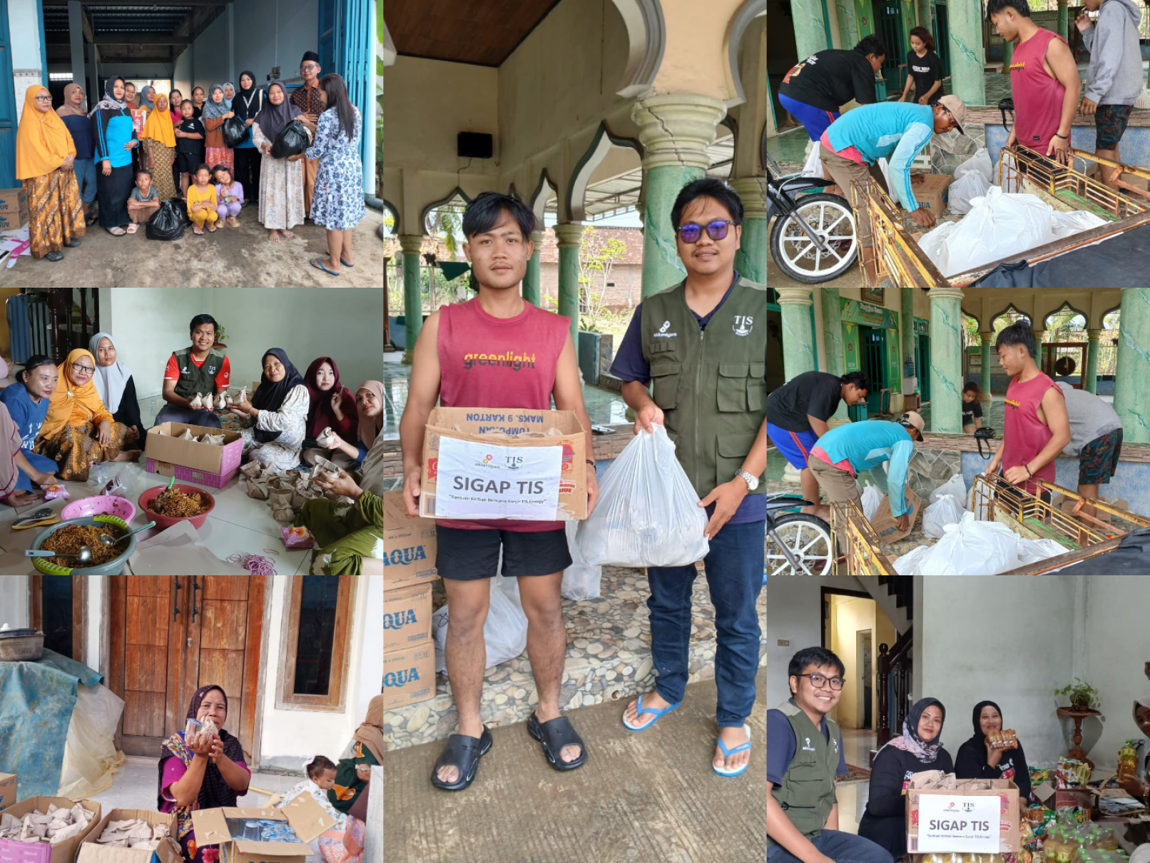 Rapid Response, TIS Energy Distributes 500 Aid Packages to Residents Affected by Tuntang River Embankment Breach